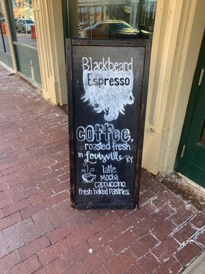 Menu photo 1 Blackbeard Espresso Louisville, KY Menu photo 1 Blackbeard Espresso Louisville, KY