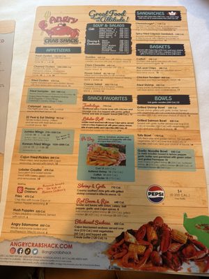 Menu photo 3 Angry Crab Shack Chandler, AZ