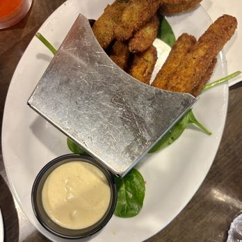 Hash House A Go Go - zucchini appetizer - New American Near Me - Orlando, Florida Hash House A Go Go - zucchini appetizer - New American Near Me - Orlando, Florida