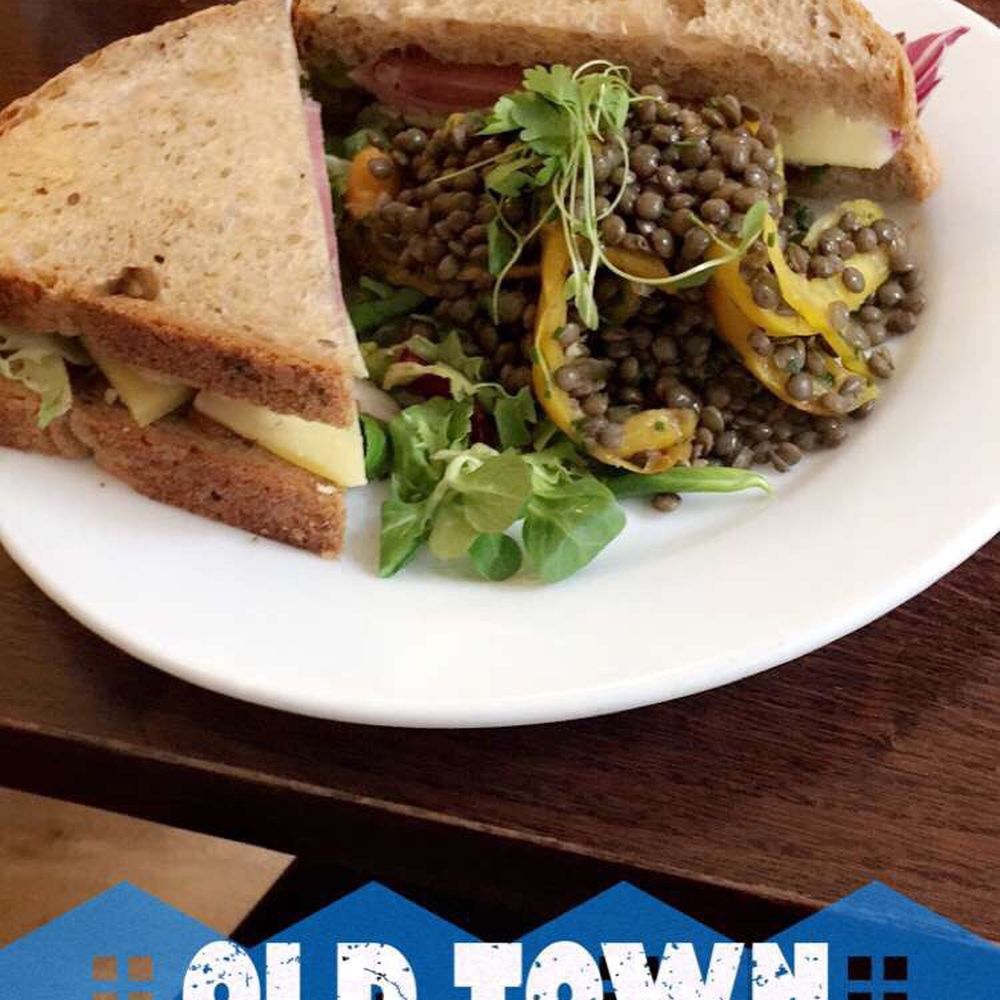 The Edinburgh Larder - This is the ham sandwich with cheddar cheese and chutney, comes with the house salad too! - Delis Near Me - Edinburgh, EDH The Edinburgh Larder - This is the ham sandwich with cheddar cheese and chutney, comes with the house salad too! - Delis Near Me - Edinburgh, EDH