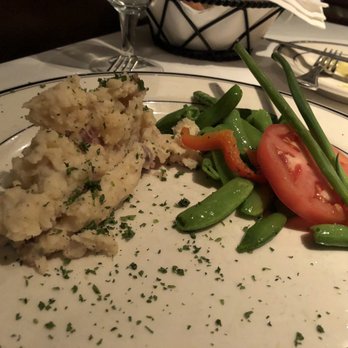 Silver Fox Steakhouse - Mashed potatoes and peas - Steakhouses Near Me - Richardson, Texas Silver Fox Steakhouse - Mashed potatoes and peas - Steakhouses Near Me - Richardson, Texas
