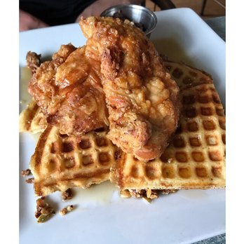 Cast Iron Kitchen - Chicken and waffle - Southern Near Me - Wilmington, North Carolina