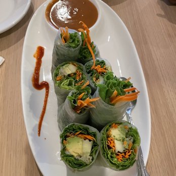 Thai Jasmine - Spring rolls with peanut sauce - Thai Near Me - Tracy, California Thai Jasmine - Spring rolls with peanut sauce - Thai Near Me - Tracy, California
