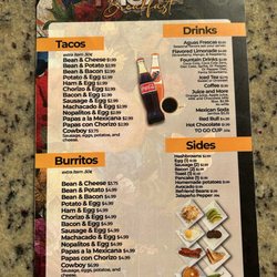 La Botana Mexican Grill & Bar - BREAKFAST MENU