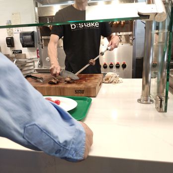 B Stake - Getting the freshly cut picchana.  The owner is always so friendly! - Brazilian Near Me - Las Vegas, Nevada