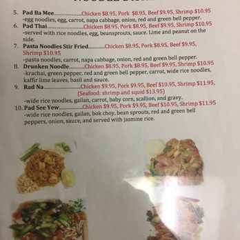 Mon Asian Market - Noodle dishes menu - Grocery Near Me - New Bern, North Carolina