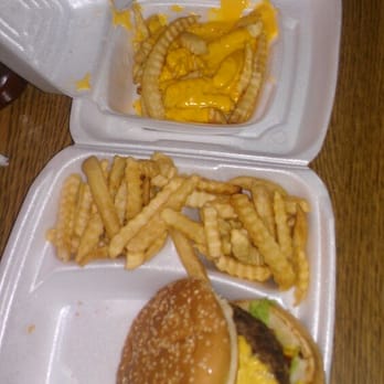 Baba's Famous Steak & Lemonade - Double cheese burger, fries and cheese fries - Fast Food Near Me - Joliet, Illinois