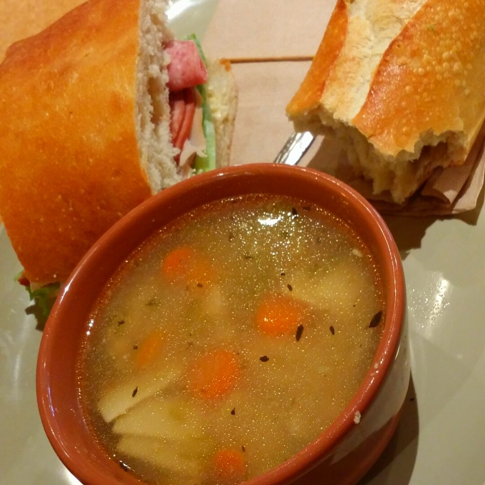 Panera Bread - Chicken noodle soup! - Sandwiches Near Me - Sanford, Florida Panera Bread - Chicken noodle soup! - Sandwiches Near Me - Sanford, Florida