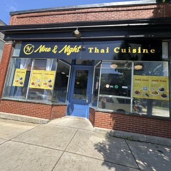 Nine And Night Thai Cuisine - Outside view - Thai Near Me - Buffalo, New York