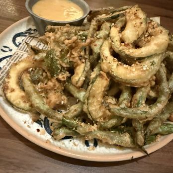 Society Swan - Crispy Green Beans & Zucchini | October 2025 - American Near Me - Scottsdale, Arizona Society Swan - Crispy Green Beans & Zucchini | October 2025 - American Near Me - Scottsdale, Arizona