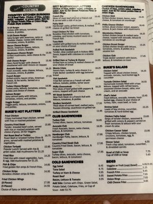 Menu photo 1 Sukie's Country Kitchen San Pablo, CA Menu photo 1 Sukie's Country Kitchen San Pablo, CA