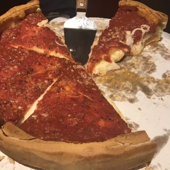 Giordano's - Medium pepperoni pizza - Pizza Near Me - Chicago, Illinois
