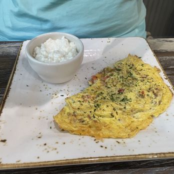 Maple + Bacon - American Omelette and Cottage Cheese - Breakfast & Brunch Near Me - Valparaiso, Indiana