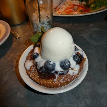 Little Sister - Dessert: Blueberry Pecan tart = AMAZING - Vietnamese Near Me - Irvine, California Little Sister - Dessert: Blueberry Pecan tart = AMAZING - Vietnamese Near Me - Irvine, California