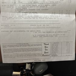 Meineke Car Care Center - Multi point inspection done barely a week later, with no issues whatsoever