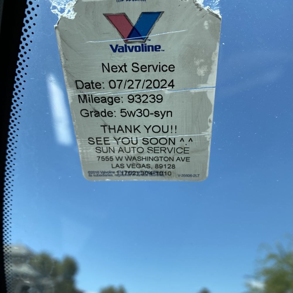This is the old sticker they appear to have picked at and then just left without even putting a new one. This is the old sticker they appear to have picked at and then just left without even putting a new one.