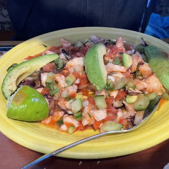 Hacienda Real - ceviche with lots of fish. - Mexican Near Me - Fort Collins, Colorado