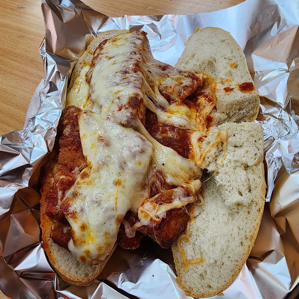 J.R. Pizzeria - Chicken Parmigiana hero was very delicious definitely would recommend this place to all my friends and fellow yelpers as well - Pizza Near Me - Brooklyn, New York