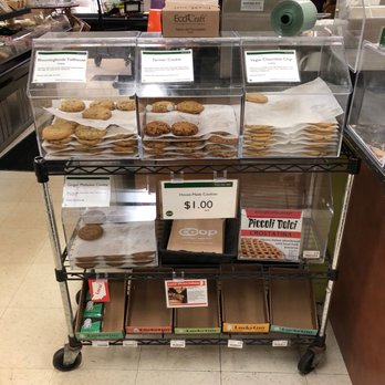 Bloomingfoods - a display of cookies in a store - Grocery Near Me - Bloomington, Indiana