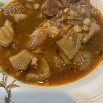La Puntada Restaurant - Small menudo plate - Mexican Near Me - San Antonio, Texas