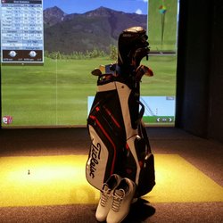 Golfinity Preview Club - Great sesh today at The Golf School. Love these launch monitors!