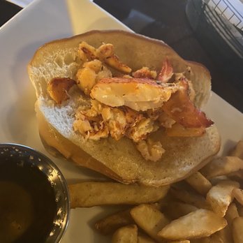Fairgrounds Hotel - "Lobster" roll, mostly roll. - Seafood Near Me - Allentown, Pennsylvania