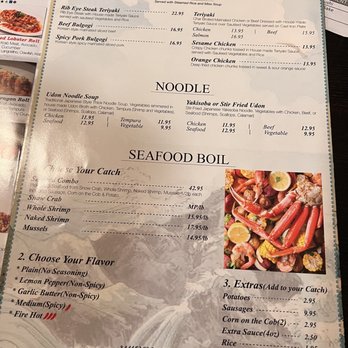 San Chome - Entrees, noodles, seafood boil - Asian Fusion Near Me - Hemet, California