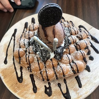 UC Dessert - J10. Oreo Egg Puff with Ice Cream - Desserts Near Me - Oakland, California