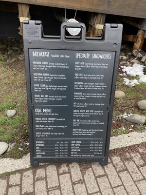 Menu photo 2 High Mountain Cafe Government Camp, OR Menu photo 2 High Mountain Cafe Government Camp, OR