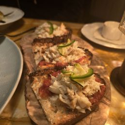 Blue Crab Crostini