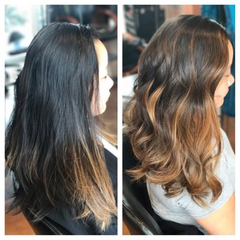 Shag Hair Salon - Before and after! My hair was really dark before. - Hair Salons Near Me - Austin, Texas Shag Hair Salon - Before and after! My hair was really dark before. - Hair Salons Near Me - Austin, Texas