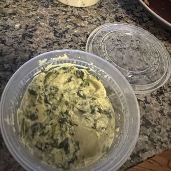 Burke's Public House - Spinach Artichoke Dip... not even a quarter full. - American Near Me - Chicago, Illinois