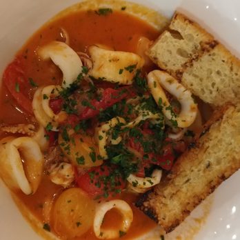 Lucca Restaurant & Bar - Calamari appetizer at Lucca in Boston's North End - Italian Near Me - Boston, Massachusetts