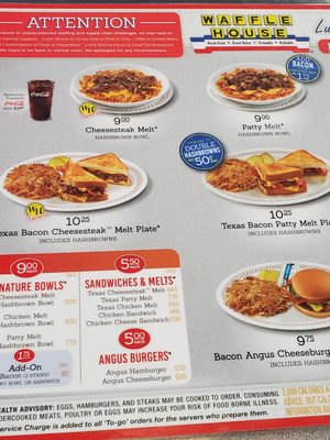 Menu photo 1 Waffle House Valley, AL Menu photo 1 Waffle House Valley, AL
