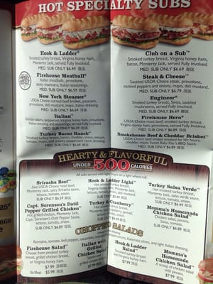 Menu photo 5 Firehouse Subs Costa Mesa, CA Menu photo 5 Firehouse Subs Costa Mesa, CA