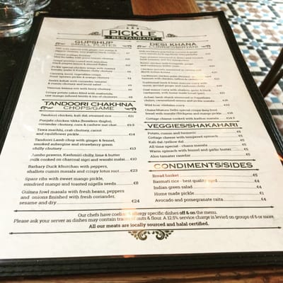 Menu photo 6 Pickle Eating House and Bar Dublin, D Menu photo 6 Pickle Eating House and Bar Dublin, D