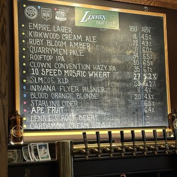 Lennie's - Menu - Pizza Near Me - Bloomington, Indiana