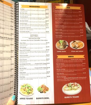 Menu photo 2 Los Cazadores Mexican Restaurant King William, VA