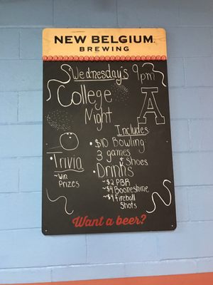 Menu photo 2 10 High Country Lanes Boone, NC