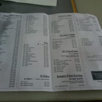 Desert Hills Premium Outlets - Mall brochure - Shopping Centers Near Me - Cabazon, California