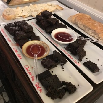 Cypher Winery - Lip smackin dark chocolate brownies at Cypher - Wine Tasting Room Near Me - Paso Robles, California