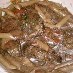 Al you can eat pasta... Penne. With fillet tips. Damn good. Gravy a bit thin but tasty! Al you can eat pasta... Penne. With fillet tips. Damn good. Gravy a bit thin but tasty!
