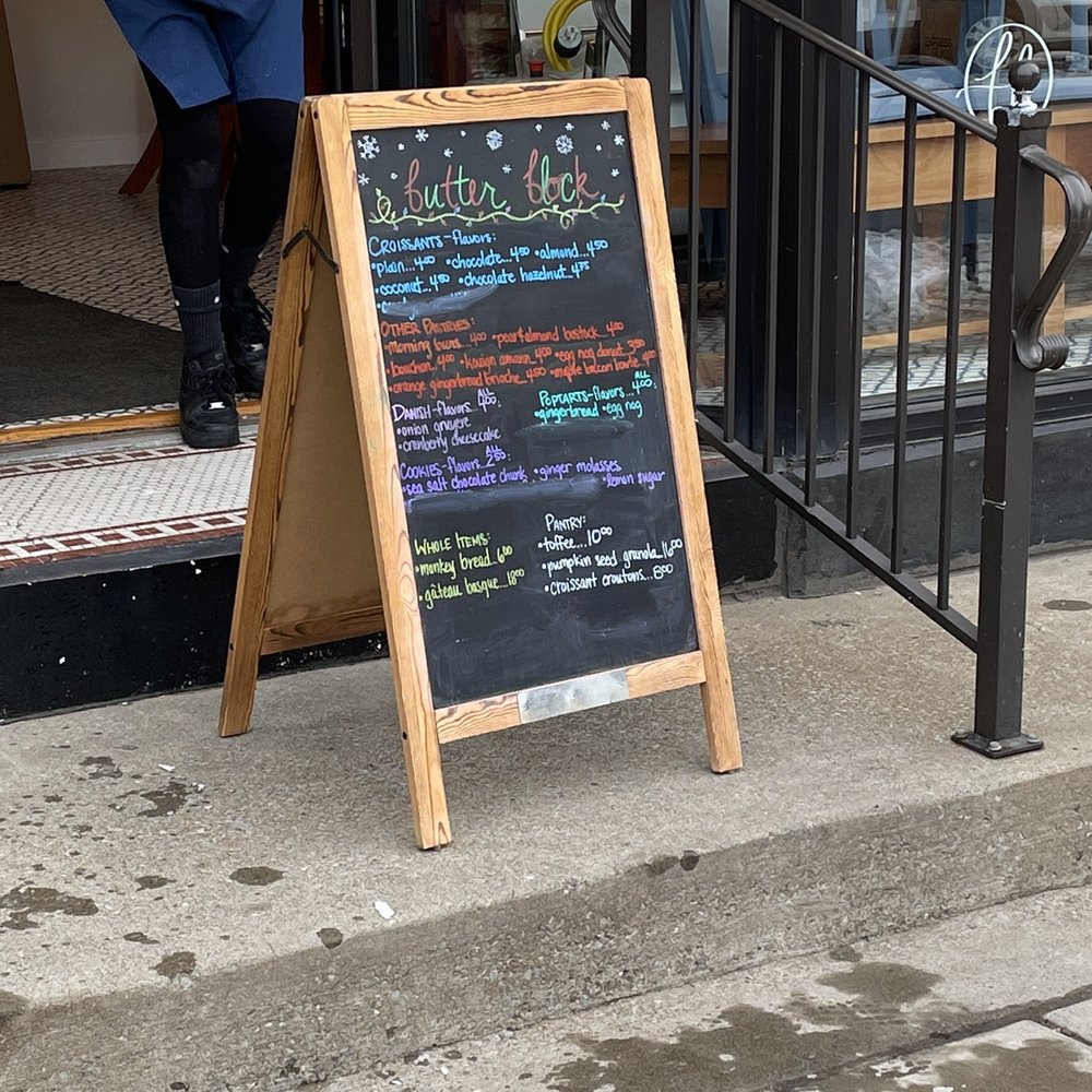 Butter Block - Today's menu - Bakeries Near Me - Buffalo, New York Butter Block - Today's menu - Bakeries Near Me - Buffalo, New York