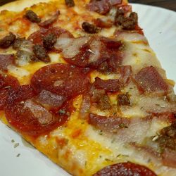 Meat Lovers Pizza Slice