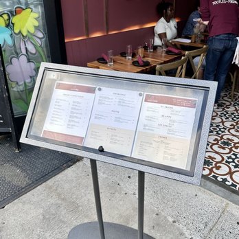 Tootles & French - Sidewalk menu - Wine Bars Near Me - Astoria, New York Tootles & French - Sidewalk menu - Wine Bars Near Me - Astoria, New York