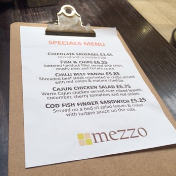 Mezzo - Specials - Mediterranean Near Me - Bolton, XGM