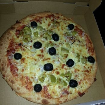 Mr Charlie Lieferservice - 28cm, Dicker Teig, Oliven+Pepperoni+Zwiebeln - Food Delivery Services Near Me - Kiel, SH Mr Charlie Lieferservice - 28cm, Dicker Teig, Oliven+Pepperoni+Zwiebeln - Food Delivery Services Near Me - Kiel, SH