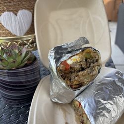 Farmers Corner - Sausage burrito (made at time of order).