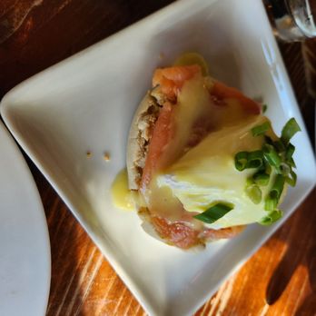 Bar Bao - Salmon Benedict - Asian Fusion Near Me - Arlington, Virginia