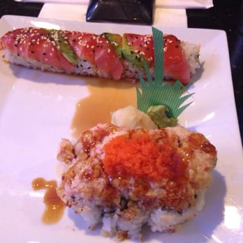Soya - Watermelon roll & Seattle roll - Sushi Bars Near Me - Virginia Beach, Virginia